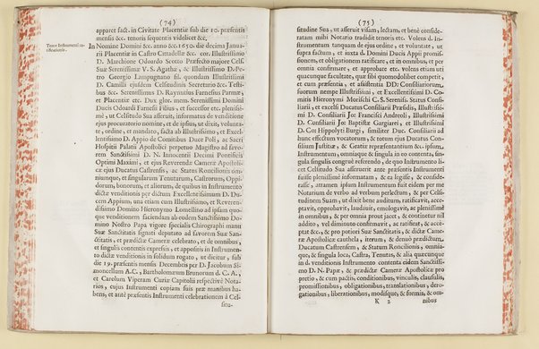 Dissertatio de ducatu Castri, et Roncilionis, ejusque justa, ac legitima possessione penès Reverendam Cameram Apostolicam