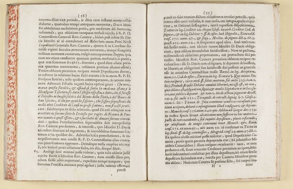 Dissertatio de ducatu Castri, et Roncilionis, ejusque justa, ac legitima possessione penès Reverendam Cameram Apostolicam