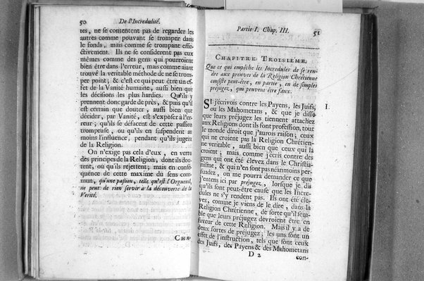 De l'incredulité, où l'on examine les motifs & les raisons génerales qui portent les incredules à rejetter la religion chrétienne. Avec deux lettres où l'on en prouve directement la verité. Par Jean Le Clerc