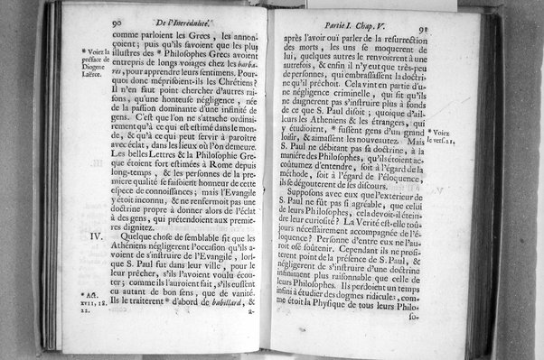 De l'incredulité, où l'on examine les motifs & les raisons génerales qui portent les incredules à rejetter la religion chrétienne. Avec deux lettres où l'on en prouve directement la verité. Par Jean Le Clerc