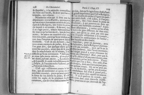 De l'incredulité, où l'on examine les motifs & les raisons génerales qui portent les incredules à rejetter la religion chrétienne. Avec deux lettres où l'on en prouve directement la verité. Par Jean Le Clerc