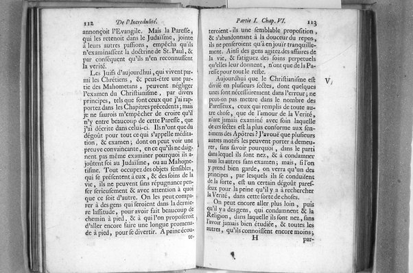 De l'incredulité, où l'on examine les motifs & les raisons génerales qui portent les incredules à rejetter la religion chrétienne. Avec deux lettres où l'on en prouve directement la verité. Par Jean Le Clerc