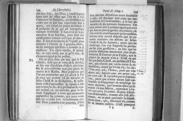 De l'incredulité, où l'on examine les motifs & les raisons génerales qui portent les incredules à rejetter la religion chrétienne. Avec deux lettres où l'on en prouve directement la verité. Par Jean Le Clerc