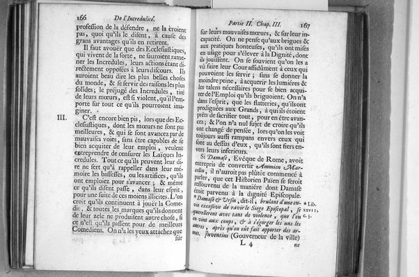 De l'incredulité, où l'on examine les motifs & les raisons génerales qui portent les incredules à rejetter la religion chrétienne. Avec deux lettres où l'on en prouve directement la verité. Par Jean Le Clerc