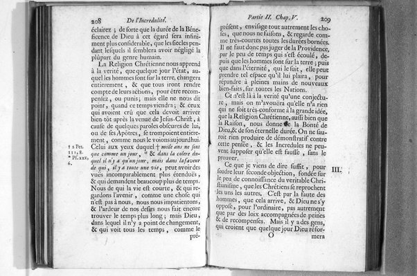 De l'incredulité, où l'on examine les motifs & les raisons génerales qui portent les incredules à rejetter la religion chrétienne. Avec deux lettres où l'on en prouve directement la verité. Par Jean Le Clerc