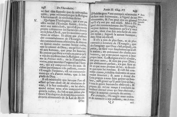 De l'incredulité, où l'on examine les motifs & les raisons génerales qui portent les incredules à rejetter la religion chrétienne. Avec deux lettres où l'on en prouve directement la verité. Par Jean Le Clerc