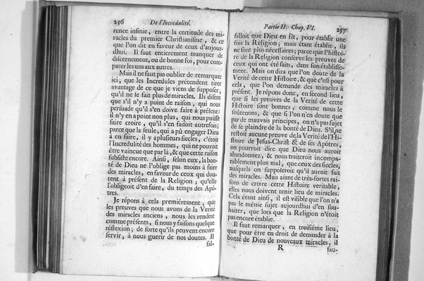De l'incredulité, où l'on examine les motifs & les raisons génerales qui portent les incredules à rejetter la religion chrétienne. Avec deux lettres où l'on en prouve directement la verité. Par Jean Le Clerc