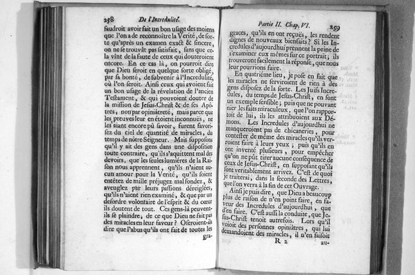 De l'incredulité, où l'on examine les motifs & les raisons génerales qui portent les incredules à rejetter la religion chrétienne. Avec deux lettres où l'on en prouve directement la verité. Par Jean Le Clerc