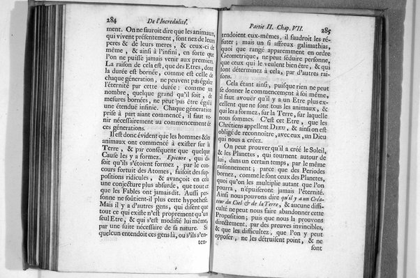 De l'incredulité, où l'on examine les motifs & les raisons génerales qui portent les incredules à rejetter la religion chrétienne. Avec deux lettres où l'on en prouve directement la verité. Par Jean Le Clerc