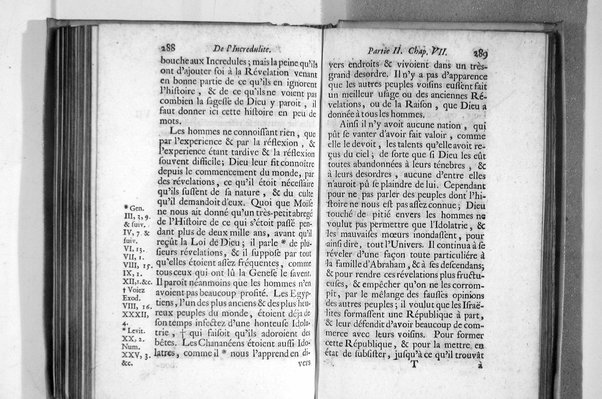 De l'incredulité, où l'on examine les motifs & les raisons génerales qui portent les incredules à rejetter la religion chrétienne. Avec deux lettres où l'on en prouve directement la verité. Par Jean Le Clerc