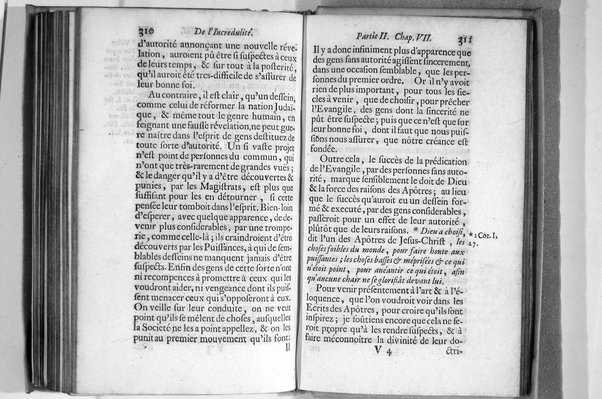 De l'incredulité, où l'on examine les motifs & les raisons génerales qui portent les incredules à rejetter la religion chrétienne. Avec deux lettres où l'on en prouve directement la verité. Par Jean Le Clerc