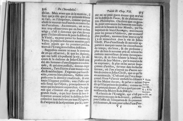 De l'incredulité, où l'on examine les motifs & les raisons génerales qui portent les incredules à rejetter la religion chrétienne. Avec deux lettres où l'on en prouve directement la verité. Par Jean Le Clerc