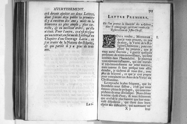 De l'incredulité, où l'on examine les motifs & les raisons génerales qui portent les incredules à rejetter la religion chrétienne. Avec deux lettres où l'on en prouve directement la verité. Par Jean Le Clerc