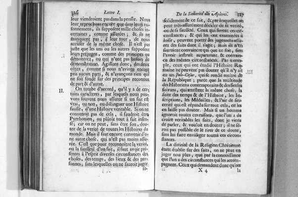 De l'incredulité, où l'on examine les motifs & les raisons génerales qui portent les incredules à rejetter la religion chrétienne. Avec deux lettres où l'on en prouve directement la verité. Par Jean Le Clerc