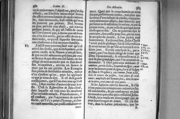 De l'incredulité, où l'on examine les motifs & les raisons génerales qui portent les incredules à rejetter la religion chrétienne. Avec deux lettres où l'on en prouve directement la verité. Par Jean Le Clerc