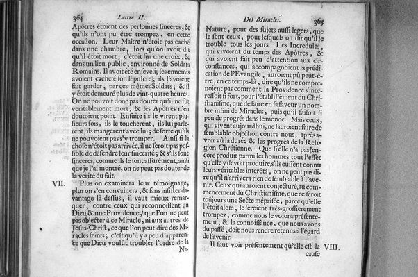 De l'incredulité, où l'on examine les motifs & les raisons génerales qui portent les incredules à rejetter la religion chrétienne. Avec deux lettres où l'on en prouve directement la verité. Par Jean Le Clerc