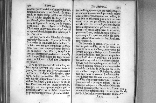 De l'incredulité, où l'on examine les motifs & les raisons génerales qui portent les incredules à rejetter la religion chrétienne. Avec deux lettres où l'on en prouve directement la verité. Par Jean Le Clerc