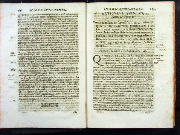 Secundum quodlibet quaestiones varias ex philosophia, sacra theologia, ac de vsuris, & praescriptionibus complectens. Mag. Gerardi Senensis ... a M. Fr. Angelo Vancio Ariminensi ... diligenti studio recognitum, & in lucem primo datum. Adiecto ab eodem Mag. Angelo duplici Tractatu proprio, de restitutione famae: De priuilegiorum manutentione pro regularibus, & mendicantibus