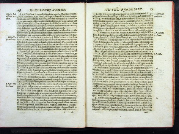 Secundum quodlibet quaestiones varias ex philosophia, sacra theologia, ac de vsuris, & praescriptionibus complectens. Mag. Gerardi Senensis ... a M. Fr. Angelo Vancio Ariminensi ... diligenti studio recognitum, & in lucem primo datum. Adiecto ab eodem Mag. Angelo duplici Tractatu proprio, de restitutione famae: De priuilegiorum manutentione pro regularibus, & mendicantibus