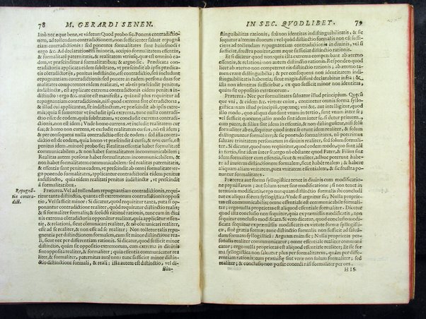 Secundum quodlibet quaestiones varias ex philosophia, sacra theologia, ac de vsuris, & praescriptionibus complectens. Mag. Gerardi Senensis ... a M. Fr. Angelo Vancio Ariminensi ... diligenti studio recognitum, & in lucem primo datum. Adiecto ab eodem Mag. Angelo duplici Tractatu proprio, de restitutione famae: De priuilegiorum manutentione pro regularibus, & mendicantibus