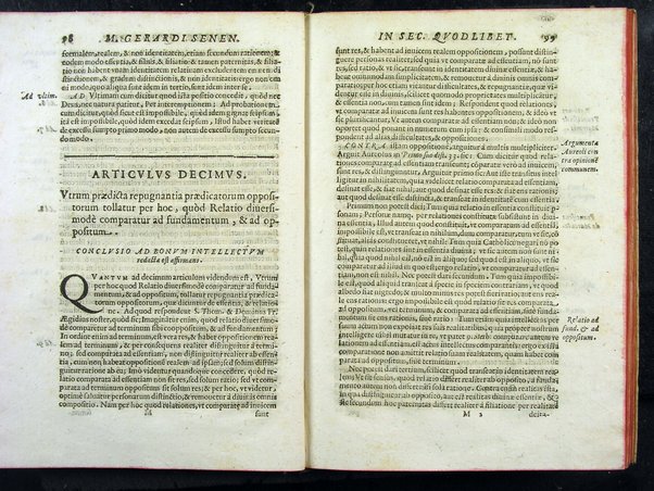 Secundum quodlibet quaestiones varias ex philosophia, sacra theologia, ac de vsuris, & praescriptionibus complectens. Mag. Gerardi Senensis ... a M. Fr. Angelo Vancio Ariminensi ... diligenti studio recognitum, & in lucem primo datum. Adiecto ab eodem Mag. Angelo duplici Tractatu proprio, de restitutione famae: De priuilegiorum manutentione pro regularibus, & mendicantibus