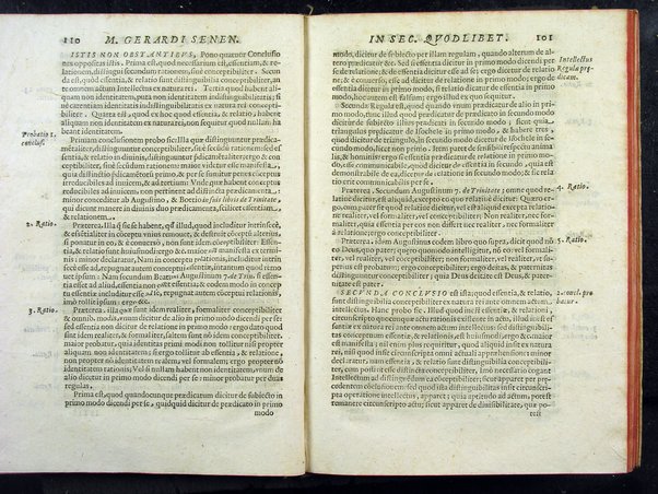 Secundum quodlibet quaestiones varias ex philosophia, sacra theologia, ac de vsuris, & praescriptionibus complectens. Mag. Gerardi Senensis ... a M. Fr. Angelo Vancio Ariminensi ... diligenti studio recognitum, & in lucem primo datum. Adiecto ab eodem Mag. Angelo duplici Tractatu proprio, de restitutione famae: De priuilegiorum manutentione pro regularibus, & mendicantibus