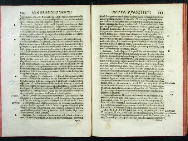 Secundum quodlibet quaestiones varias ex philosophia, sacra theologia, ac de vsuris, & praescriptionibus complectens. Mag. Gerardi Senensis ... a M. Fr. Angelo Vancio Ariminensi ... diligenti studio recognitum, & in lucem primo datum. Adiecto ab eodem Mag. Angelo duplici Tractatu proprio, de restitutione famae: De priuilegiorum manutentione pro regularibus, & mendicantibus