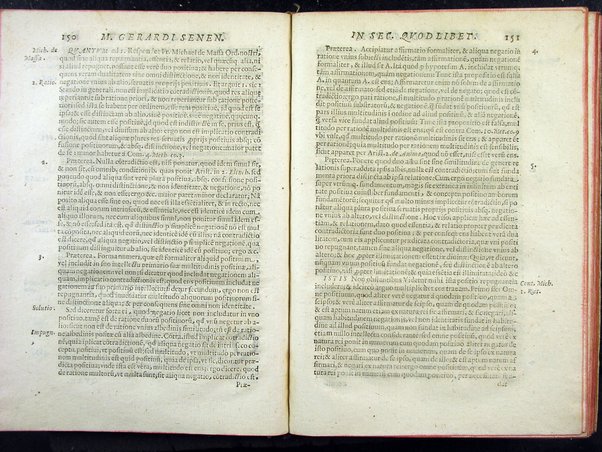 Secundum quodlibet quaestiones varias ex philosophia, sacra theologia, ac de vsuris, & praescriptionibus complectens. Mag. Gerardi Senensis ... a M. Fr. Angelo Vancio Ariminensi ... diligenti studio recognitum, & in lucem primo datum. Adiecto ab eodem Mag. Angelo duplici Tractatu proprio, de restitutione famae: De priuilegiorum manutentione pro regularibus, & mendicantibus