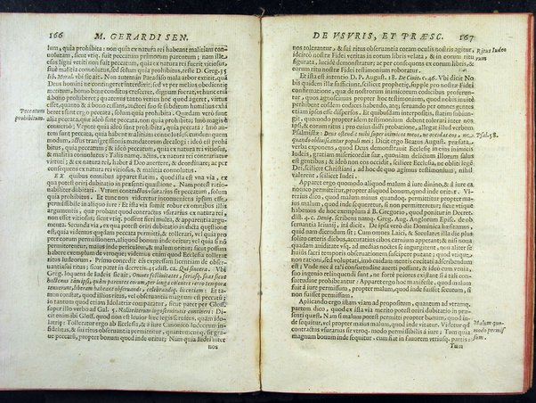 Secundum quodlibet quaestiones varias ex philosophia, sacra theologia, ac de vsuris, & praescriptionibus complectens. Mag. Gerardi Senensis ... a M. Fr. Angelo Vancio Ariminensi ... diligenti studio recognitum, & in lucem primo datum. Adiecto ab eodem Mag. Angelo duplici Tractatu proprio, de restitutione famae: De priuilegiorum manutentione pro regularibus, & mendicantibus