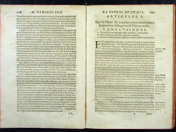 Secundum quodlibet quaestiones varias ex philosophia, sacra theologia, ac de vsuris, & praescriptionibus complectens. Mag. Gerardi Senensis ... a M. Fr. Angelo Vancio Ariminensi ... diligenti studio recognitum, & in lucem primo datum. Adiecto ab eodem Mag. Angelo duplici Tractatu proprio, de restitutione famae: De priuilegiorum manutentione pro regularibus, & mendicantibus