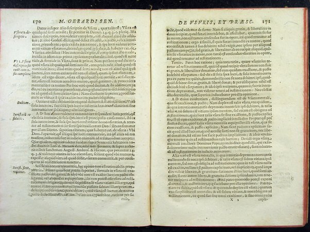 Secundum quodlibet quaestiones varias ex philosophia, sacra theologia, ac de vsuris, & praescriptionibus complectens. Mag. Gerardi Senensis ... a M. Fr. Angelo Vancio Ariminensi ... diligenti studio recognitum, & in lucem primo datum. Adiecto ab eodem Mag. Angelo duplici Tractatu proprio, de restitutione famae: De priuilegiorum manutentione pro regularibus, & mendicantibus