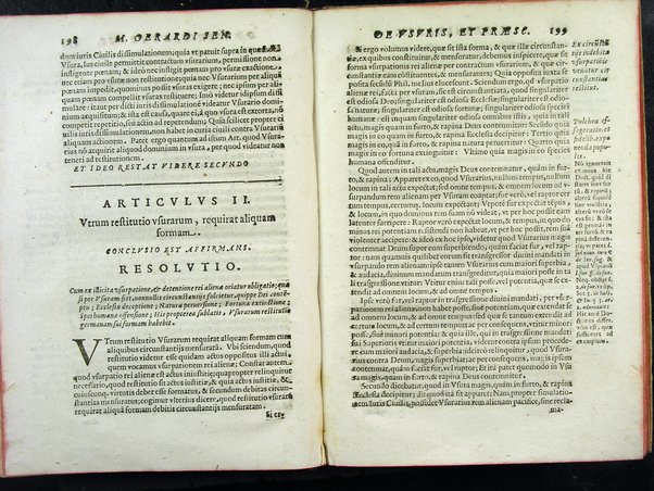 Secundum quodlibet quaestiones varias ex philosophia, sacra theologia, ac de vsuris, & praescriptionibus complectens. Mag. Gerardi Senensis ... a M. Fr. Angelo Vancio Ariminensi ... diligenti studio recognitum, & in lucem primo datum. Adiecto ab eodem Mag. Angelo duplici Tractatu proprio, de restitutione famae: De priuilegiorum manutentione pro regularibus, & mendicantibus