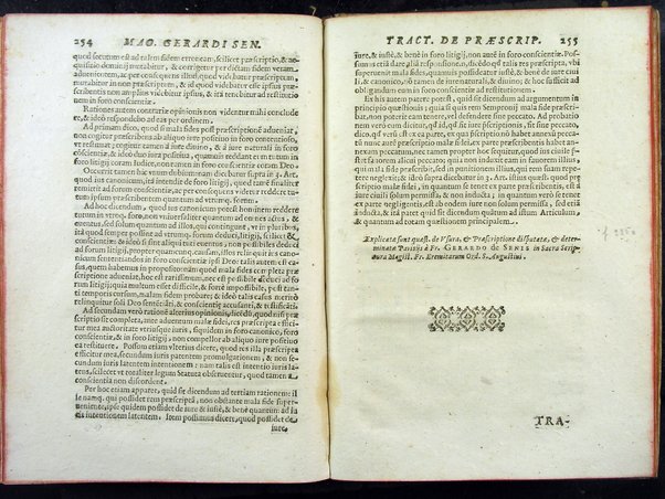 Secundum quodlibet quaestiones varias ex philosophia, sacra theologia, ac de vsuris, & praescriptionibus complectens. Mag. Gerardi Senensis ... a M. Fr. Angelo Vancio Ariminensi ... diligenti studio recognitum, & in lucem primo datum. Adiecto ab eodem Mag. Angelo duplici Tractatu proprio, de restitutione famae: De priuilegiorum manutentione pro regularibus, & mendicantibus