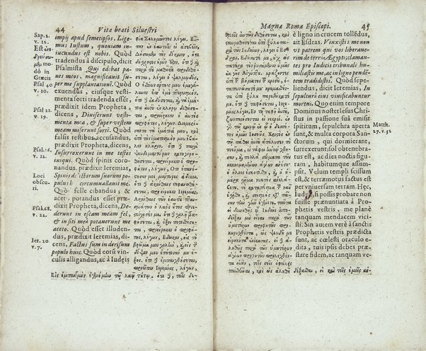 Santi Siluestri Rom. antistis acta antiqua probatiora. Ex duplici altero regio medicaeo, altero eminentissimi cardinalis Mazarini vetusto codice, frater Franc. Combefis Ordinis FF. Praedicatorum Congragationis S. Ludouici eruit, Latio reddidit, partim vindicauit