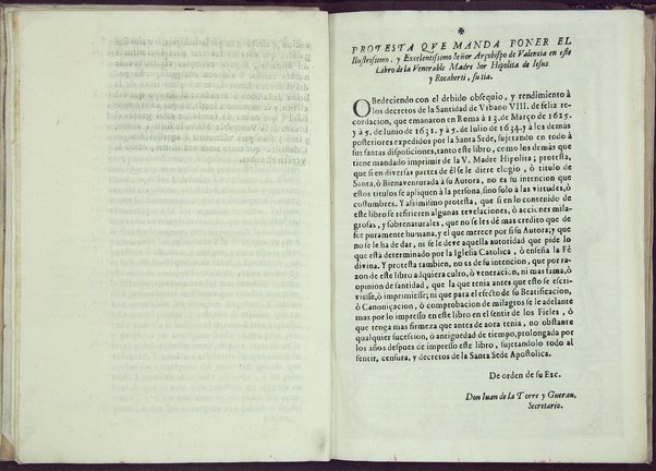 Tratado de los santos angeles en que se explican, y ponderan las calidades, excelencias, y ministerios, que para con los hombres exercitan aquellos celestiales espiritus. Qur compuso ... Hipolita de Iesus, y Rocaberti. ... En Valencia : por Manuel Gomez, 1683