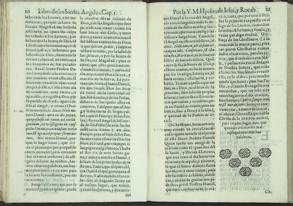 Tratado de los santos angeles en que se explican, y ponderan las calidades, excelencias, y ministerios, que para con los hombres exercitan aquellos celestiales espiritus. Qur compuso ... Hipolita de Iesus, y Rocaberti. ... En Valencia : por Manuel Gomez, 1683