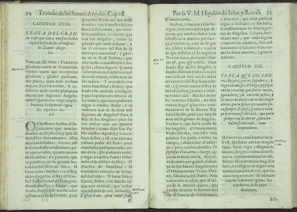 Tratado de los santos angeles en que se explican, y ponderan las calidades, excelencias, y ministerios, que para con los hombres exercitan aquellos celestiales espiritus. Qur compuso ... Hipolita de Iesus, y Rocaberti. ... En Valencia : por Manuel Gomez, 1683