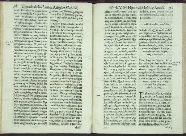 Tratado de los santos angeles en que se explican, y ponderan las calidades, excelencias, y ministerios, que para con los hombres exercitan aquellos celestiales espiritus. Qur compuso ... Hipolita de Iesus, y Rocaberti. ... En Valencia : por Manuel Gomez, 1683