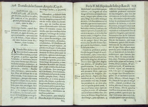 Tratado de los santos angeles en que se explican, y ponderan las calidades, excelencias, y ministerios, que para con los hombres exercitan aquellos celestiales espiritus. Qur compuso ... Hipolita de Iesus, y Rocaberti. ... En Valencia : por Manuel Gomez, 1683