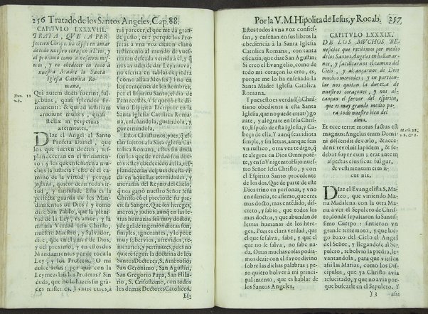 Tratado de los santos angeles en que se explican, y ponderan las calidades, excelencias, y ministerios, que para con los hombres exercitan aquellos celestiales espiritus. Qur compuso ... Hipolita de Iesus, y Rocaberti. ... En Valencia : por Manuel Gomez, 1683