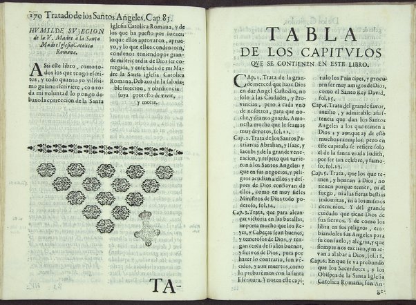 Tratado de los santos angeles en que se explican, y ponderan las calidades, excelencias, y ministerios, que para con los hombres exercitan aquellos celestiales espiritus. Qur compuso ... Hipolita de Iesus, y Rocaberti. ... En Valencia : por Manuel Gomez, 1683