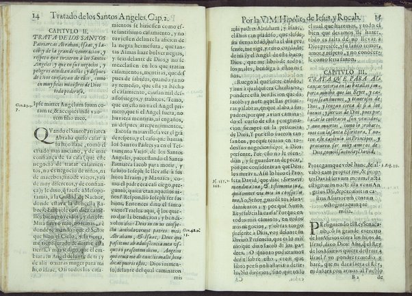 Tratado de los santos angeles en que se explican, y ponderan las calidades, excelencias, y ministerios, que para con los hombres exercitan aquellos celestiales espiritus. Qur compuso ... Hipolita de Iesus, y Rocaberti. ... En Valencia : por Manuel Gomez, 1683