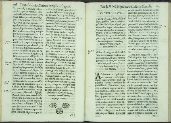 Tratado de los santos angeles en que se explican, y ponderan las calidades, excelencias, y ministerios, que para con los hombres exercitan aquellos celestiales espiritus. Qur compuso ... Hipolita de Iesus, y Rocaberti. ... En Valencia : por Manuel Gomez, 1683