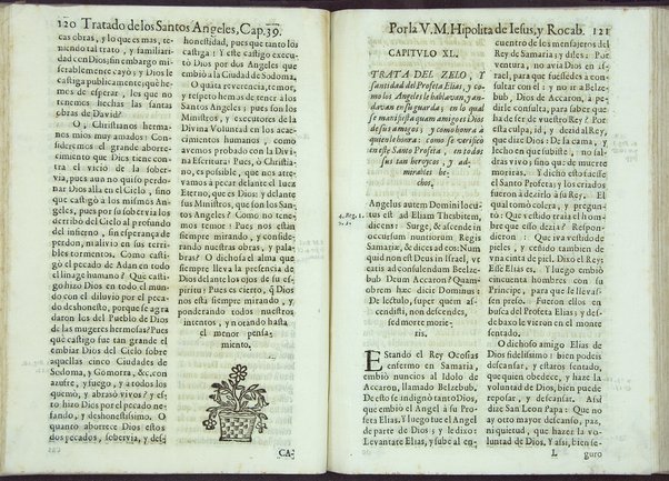 Tratado de los santos angeles en que se explican, y ponderan las calidades, excelencias, y ministerios, que para con los hombres exercitan aquellos celestiales espiritus. Qur compuso ... Hipolita de Iesus, y Rocaberti. ... En Valencia : por Manuel Gomez, 1683