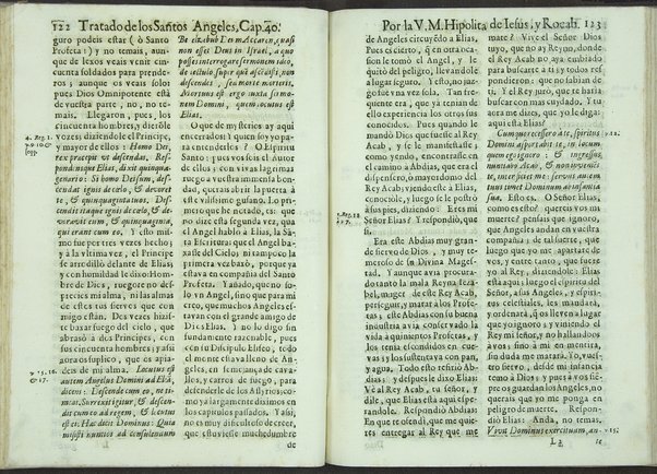 Tratado de los santos angeles en que se explican, y ponderan las calidades, excelencias, y ministerios, que para con los hombres exercitan aquellos celestiales espiritus. Qur compuso ... Hipolita de Iesus, y Rocaberti. ... En Valencia : por Manuel Gomez, 1683