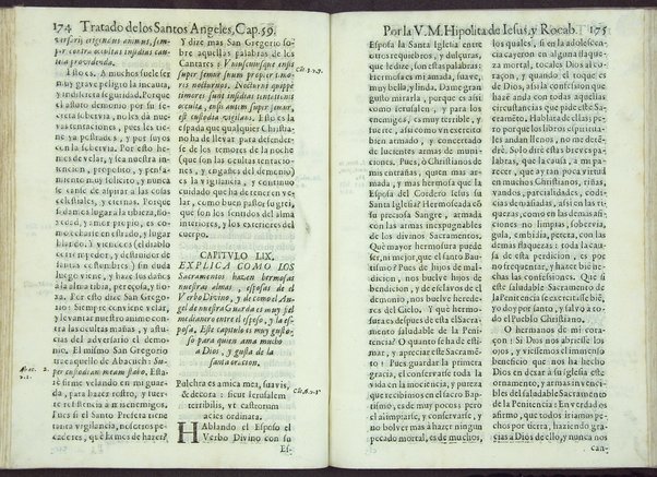 Tratado de los santos angeles en que se explican, y ponderan las calidades, excelencias, y ministerios, que para con los hombres exercitan aquellos celestiales espiritus. Qur compuso ... Hipolita de Iesus, y Rocaberti. ... En Valencia : por Manuel Gomez, 1683