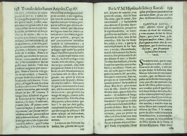 Tratado de los santos angeles en que se explican, y ponderan las calidades, excelencias, y ministerios, que para con los hombres exercitan aquellos celestiales espiritus. Qur compuso ... Hipolita de Iesus, y Rocaberti. ... En Valencia : por Manuel Gomez, 1683