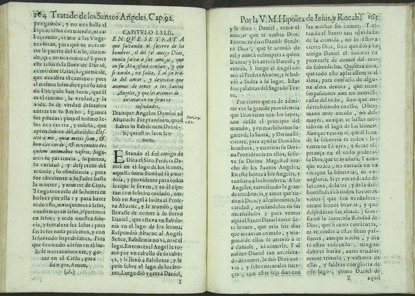 Tratado de los santos angeles en que se explican, y ponderan las calidades, excelencias, y ministerios, que para con los hombres exercitan aquellos celestiales espiritus. Qur compuso ... Hipolita de Iesus, y Rocaberti. ... En Valencia : por Manuel Gomez, 1683