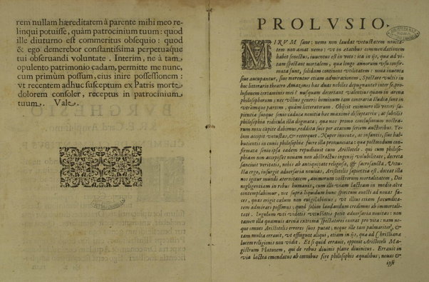 Encyclopaedia amplissimo principi Scipioni card. Burghesio dedicata explicata et defensa centum philosophicis assertionibus a Clemente de Clementibus in Collegio Romano Societatis Iesu anno 1624