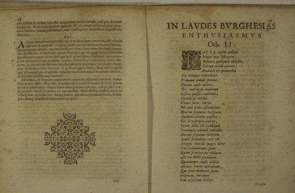 Encyclopaedia amplissimo principi Scipioni card. Burghesio dedicata explicata et defensa centum philosophicis assertionibus a Clemente de Clementibus in Collegio Romano Societatis Iesu anno 1624